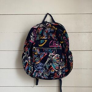 Vera Bradley Multicolor Butterfly Backpack